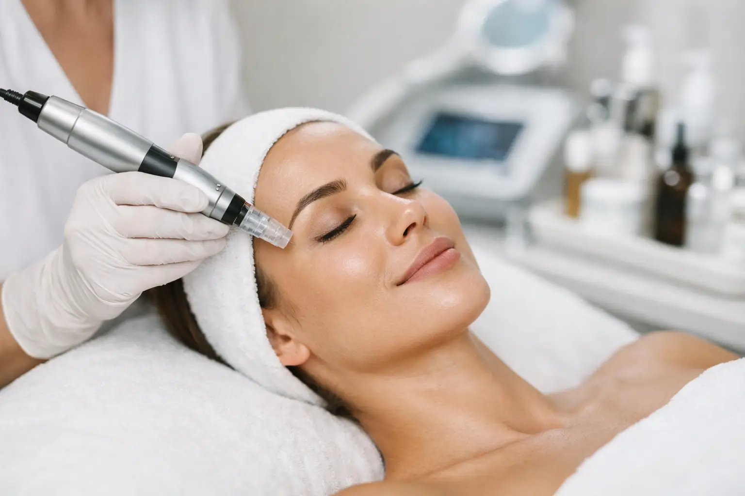Vodič za sigurni microneedling lica u salonu